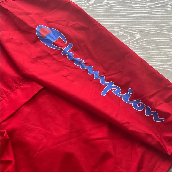 Champion 1/4-Zip Windbreaker Men’s Size Medium Pre Owned - Picture 7 of 14